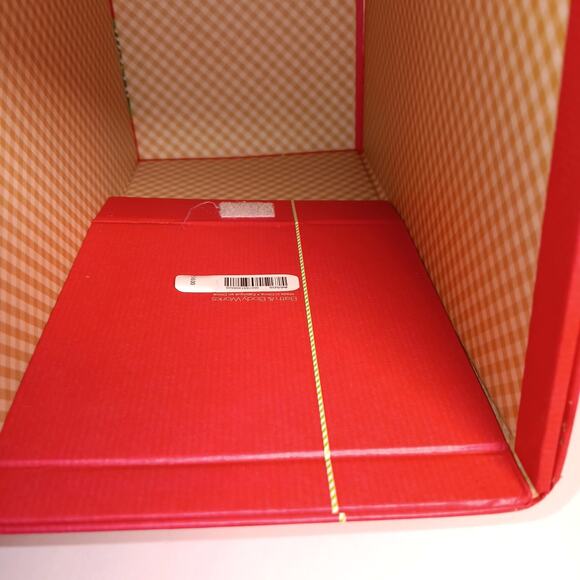Bath & Body Works EMPTY Gift Box Christmas Red Magnetic Lid 9"H x 4.5" x 4.5" - Picture 7 of 15